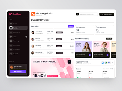 Dashboard Design for SaaS app design design interface product service startup ui ux web website
