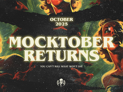 Mocktober Returns ai competition graphic design halloween illustration logo mocktober