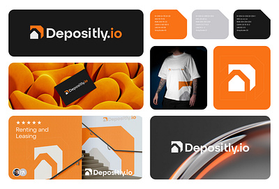 Depositly.io - Logo & Branding artium logo brandidentity branding design illustration logo logodesign rebranding visualidentity