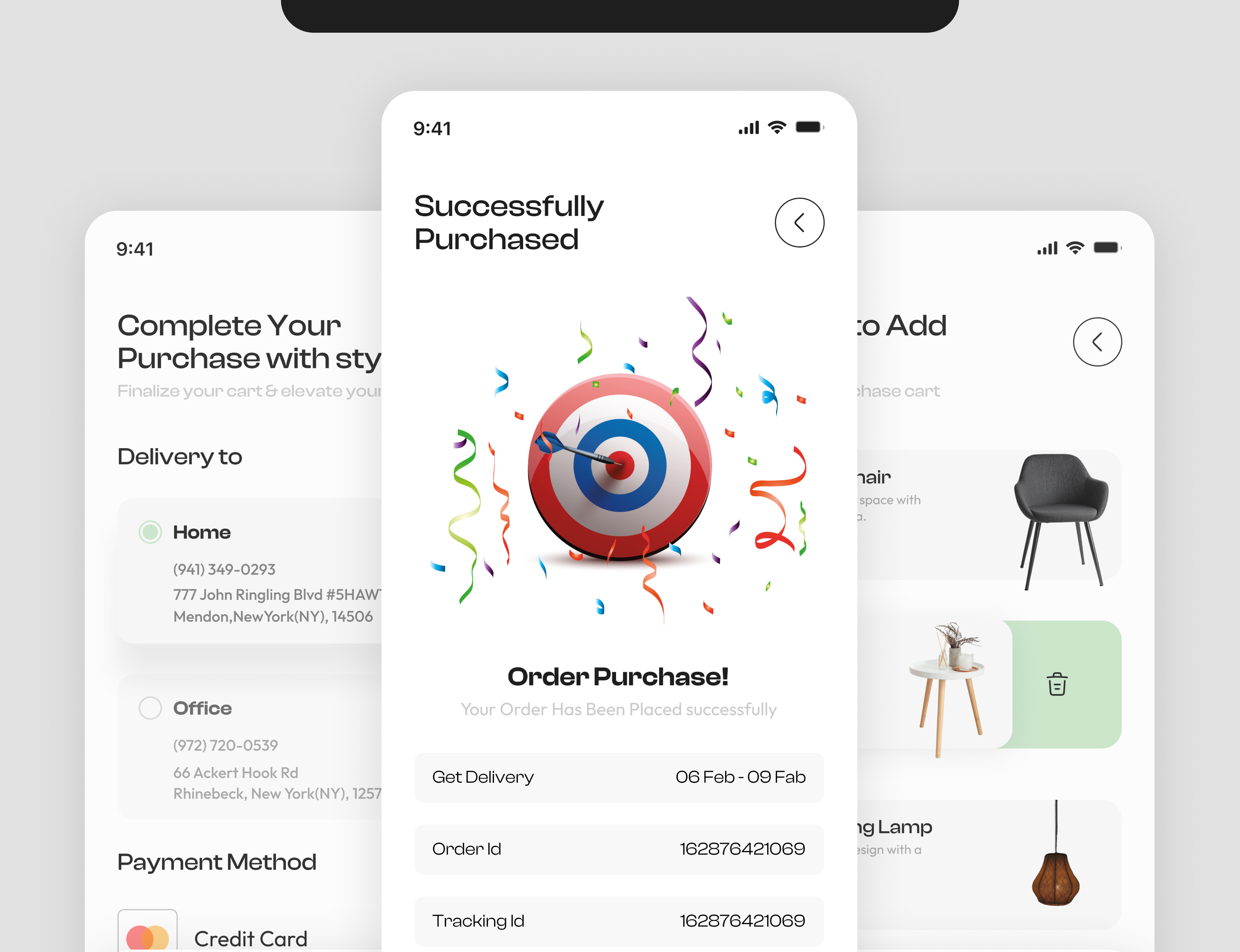 Example of Mobile App UI/UX Design & Full Prototype