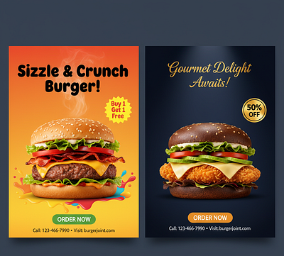 “Where taste meets design 🌟🍽️” branding design food poster design graphic design illustration logo post design poster poster design typography vector