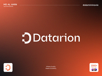 D Letter Logo | Tech & AI Branding | Modern Startup Identity startup branding