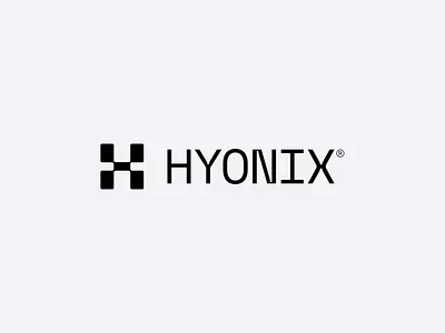 Hyonix Logo Design Concept bold brand design brand guidelines book brand identity brand visual identity branding clean icon logo logo design logo wordmark logotype mark modern servers symbol tech visual identity vps windows
