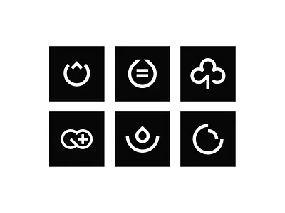Icons brand identity branding iconography icons identity logo mark negative space symbol visual identity