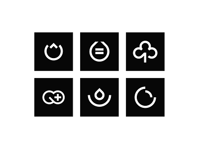 Icons brand identity branding iconography icons identity logo mark negative space symbol visual identity