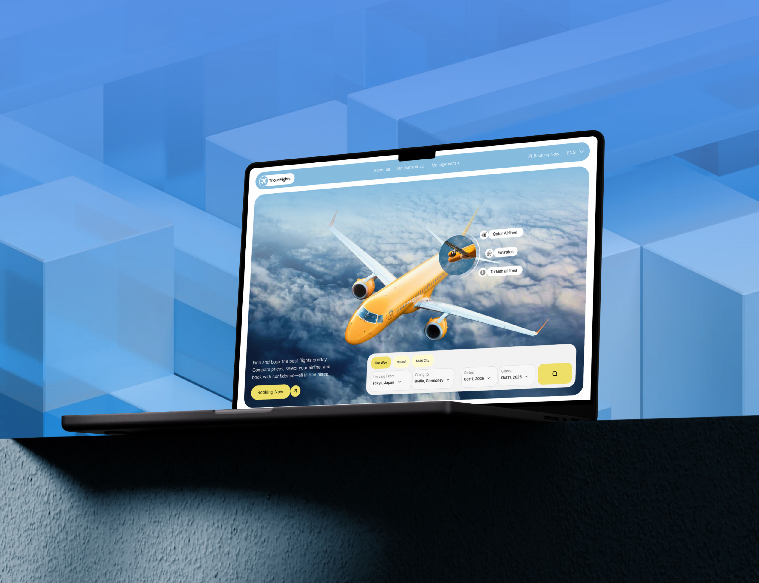 Flight Booking Website Landing Page Design aircraft airline website booking booking platform booking service booking website cheap airline tickets cheap flights flight agency flight booking flight booking website flight landing page flight website landing page online ticket travel website ui design ui ux design ux design web design