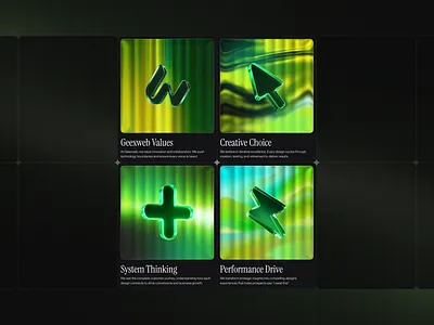 Geexweb Values brand identity branding figma geexweb graphic design landing page modern ui design ui ux design values website design
