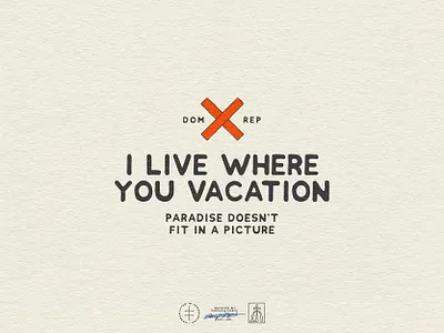 I Live Where You Vacation Brand Design brand design brand identity branding branding design documentary hand drawn hand lettering identity design logo logo design logo designer logodesign minimal movie retro sans serif simple typography vintage visual identity