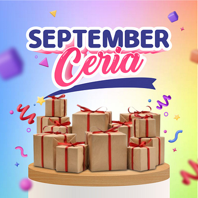 September ceria graphic design