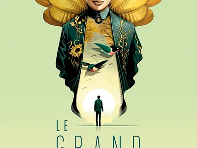 Le Grand Pré 2025-2026 design illustration poster vector