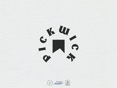 Pickwick Badge Logo brand design brand identity branding branding design clean font hand drawn identity design lettering logo logo design logo designer logodesign minimal minimal logo modern simple typography vintage visual identity