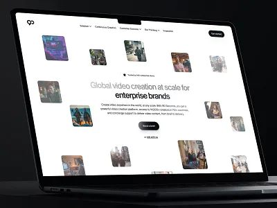 Landing Page v2 clean landing page new ui ux visual design