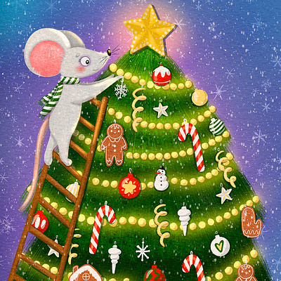 "Happy Holidays" Seasonal Cards app branding design graphic design illustration logo typography ui ux vector