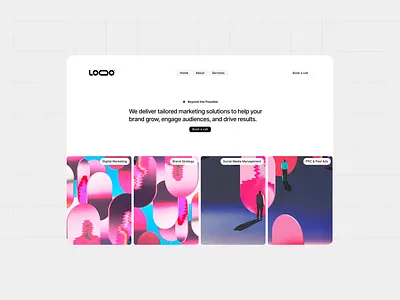 Hero section concept design hero section ui ux uxui
