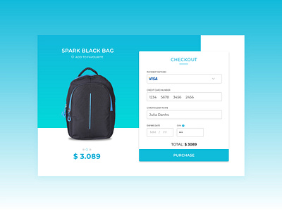 Daily UI #02 — Checkout daily ui dailyui dailyuichallenge design ui ux