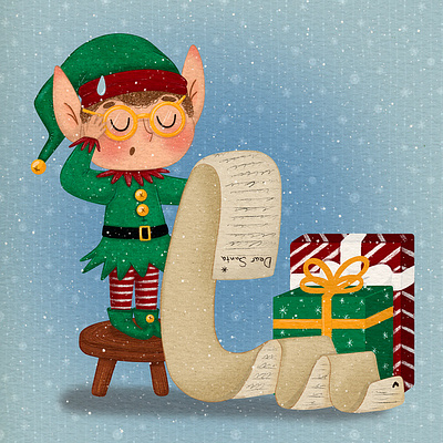 "Happy Winter" Illustrations and Cards app branding design graphic design illustration logo typography ui ux vector