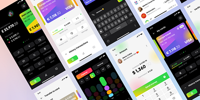 Fintech Wallet app fintech graphic design ui ux wallet