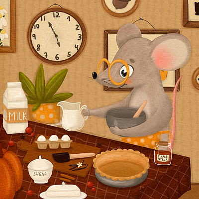 "House Mouse" Illustration app branding design graphic design illustration logo typography ui ux vector