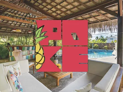 POKÈ - Hawaiian Restaurant Branding branding brief competition design graphic design illustration illustrator menu design photoshop student university visual communication