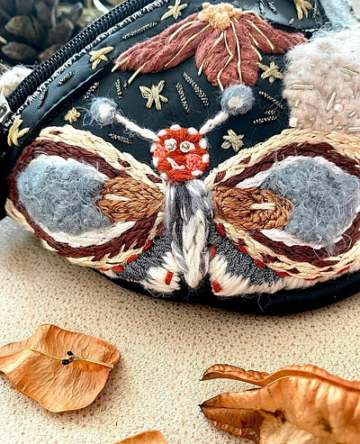 Embroidered fairy tale unique