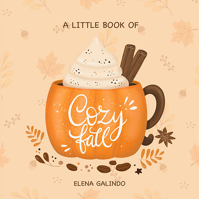 A Little Book Of "Cozy Fall" app branding design graphic design illustration logo typography ui ux vector