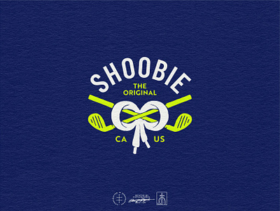 Shoobie Secondary Logo bow brand design brand identity branding branding design golf golfer golfing hand drawn identity design illustration lettering logo logo design logo designer logodesign neon retro vintage visual identity