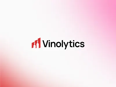 VINOLYTICS - LOGO DESIGN branding design graphic design illustration logo logo design logos logotype tech ui