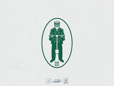 Greenkeepers Golf Club Mascot Logo badge brand design brand identity branding branding design character emblem golf golfer golfing hand drawn identity design illustration logo logo design logo designer logodesign mascot vintage visual identity