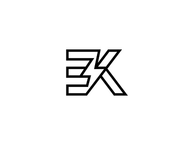 Ke Ke Energy Logo Flash Design ek graphic design logo