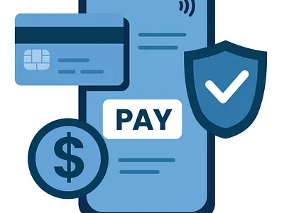 Digital Banking and Online Payment Vector banking card finance fintech mobile app money payment transfer ui wallet