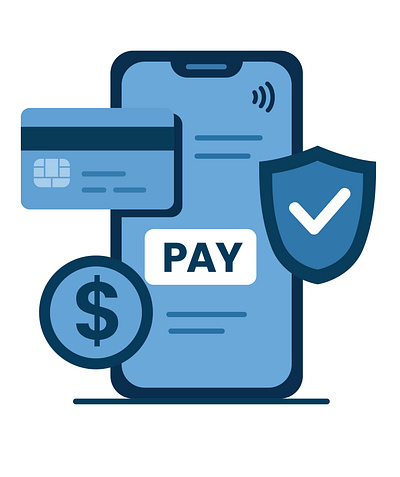 Digital Banking and Online Payment Vector banking card finance fintech mobile app money payment transfer ui wallet