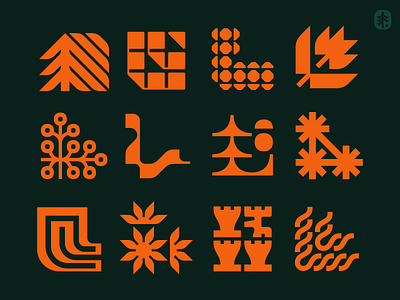 Letter L exploration abstract logo alpine autumn castle deer experimental fall forest icon l leaf letter l logo maple monogram moose nature pine symbol typography