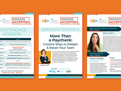NLC 2025 Conference branding design graphic design print design