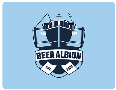 BEER ALBION - Logo Design branding brief competition design football football design graphic design illustration illustrator logo sport sport design
