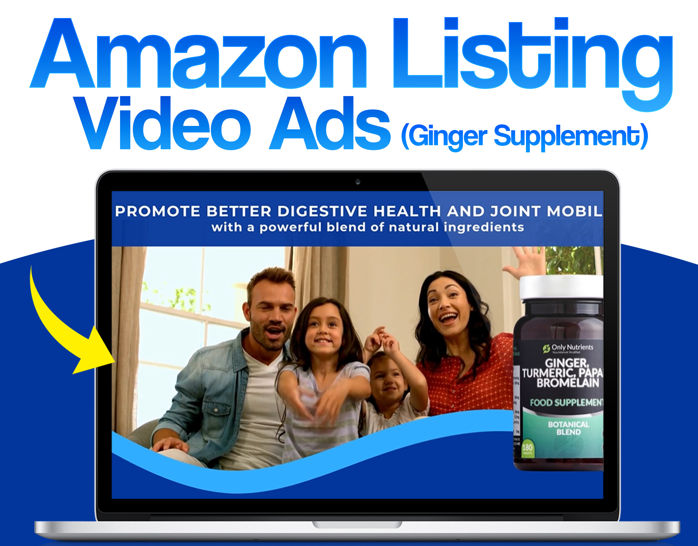 Joint Supplement Amazon Video Editing//PPC Ad//Ads Video amazon amazonads amazonediting amazonvideo amazonvideoediting branding graphic design graphicdesign listingimages photoshop video videoads videoediting