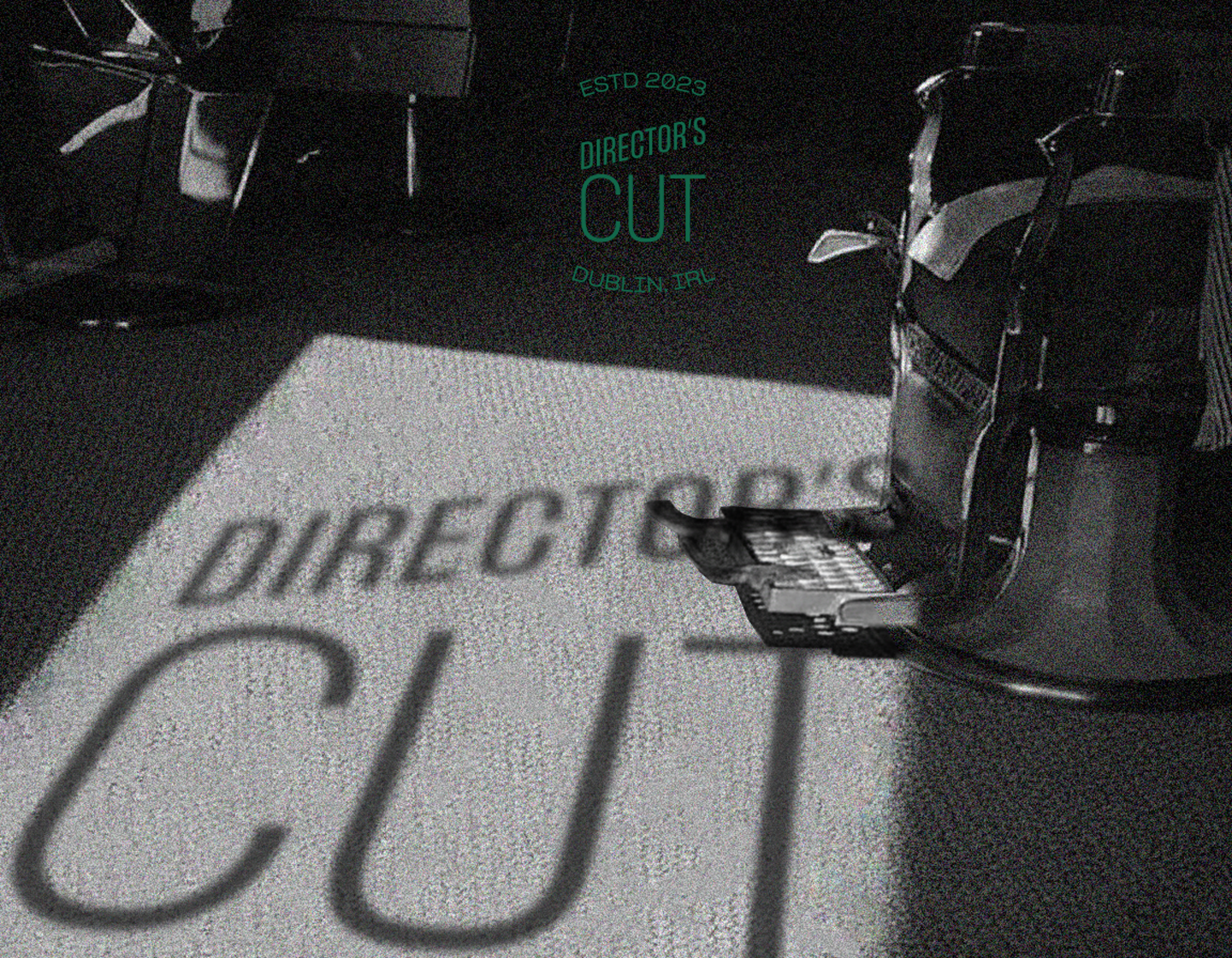 Director's Cut art direction barber barbershop cinema creative direction design dublin graphic design graphicdesign ireland