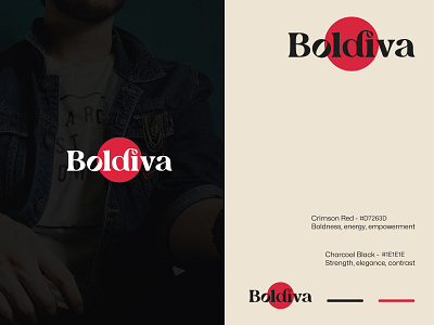 ✨ Boldiva- Fashion Brand brandidentity branding dress dribbble elegant fashionbrand graphicdesign logodesign typography