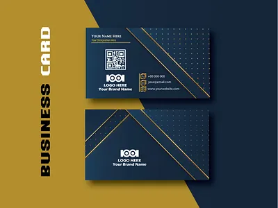 Unique Design Business Card Template branding business card corporate creative design graphic design illustration innovative logo modern modern design name card professional unique unique design vector visiting card