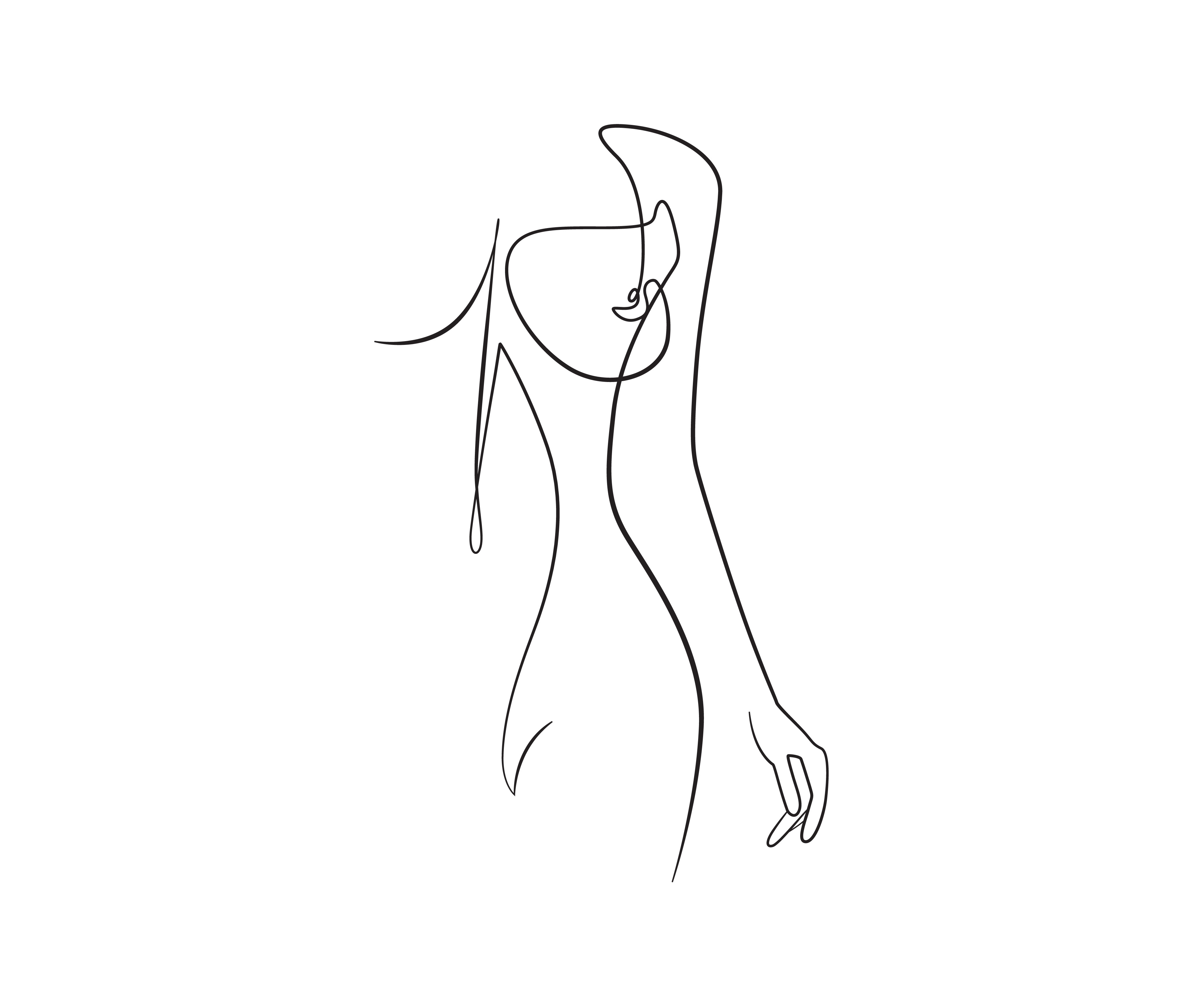 Example of Custom Line Art Illustration