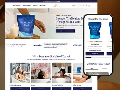 Yareli - Online Store Web Design design ecommerce onlinestore ui userexperience ux uxdesign uxui website