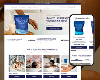 Yareli - Online Store Web Design design ecommerce onlinestore ui userexperience ux uxdesign uxui website
