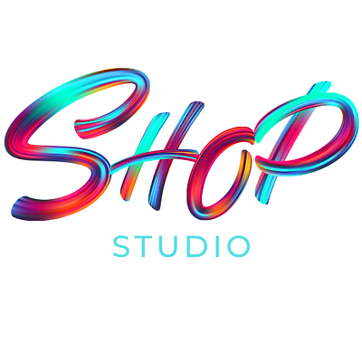 Studio Shop Logo with Canva branding logo