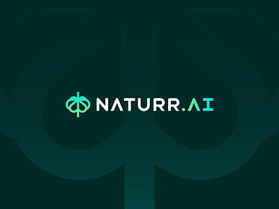 Naturr.AI - Logo Design & Visual Identity abstractlogo ai artificial intelligence branding brandmark design entrepreneurship graphic design illustration logo logo inspiration nature petals