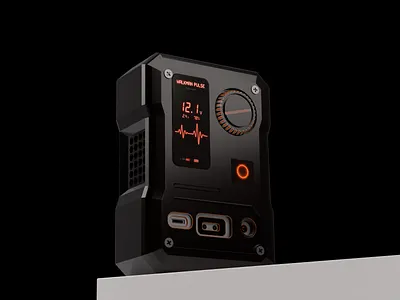 Walkman Pulse - Concept 3d 3d modeling 3d rendering 3d visualization animation blender cgi concept design illustration product visualization ui