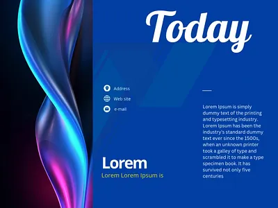 Brochure with Canva branding