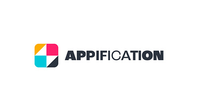 Logo Animation Appification v2 animation branding color design logo motion motiongraphics