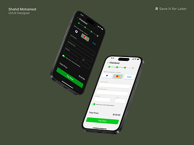 Checkout Page UI app branding checkout dark mode design figma graphic design illustration light mode ui mobile app payment ui ux
