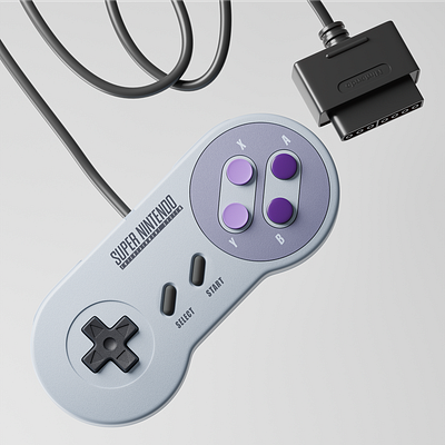 Game Control 3d blender games mario nintendo supernintendo zelda