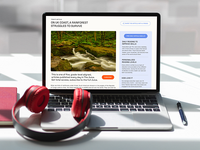 Brand and marketing design for The Juice educationweb responsive ui uidesign ux uxdesign uxui uxuidesign webdesign