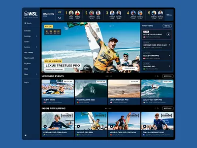 WSL - Web concept appdesign mobile ui web